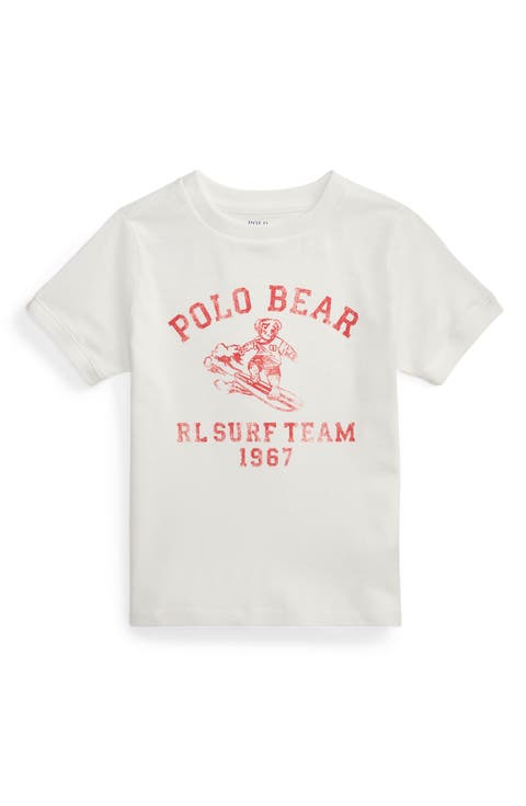 Kids' Polo Bear Cotton Graphic T-Shirt (Toddler & Little Kid)