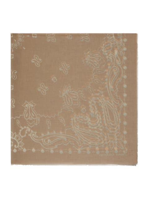 Dorine Square Paisley Print Scarf