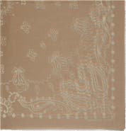 GERARD DAREL Dorine Square Paisley Print Scarf