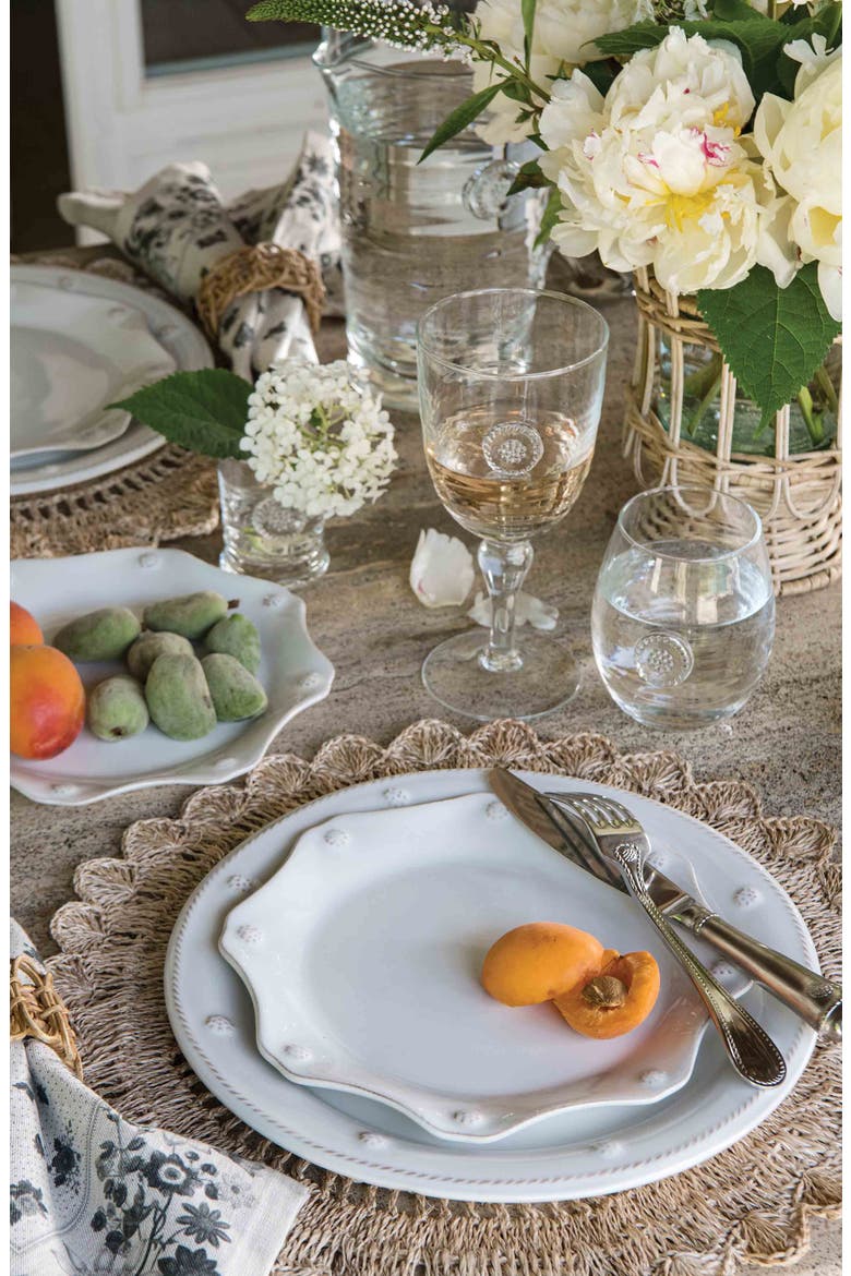 'Berry and Thread' Dinner Plate, Alternate, color, WHITEWASH