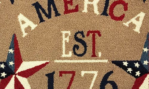 R16 Home America 1776 Indoor/outdoor Doormat