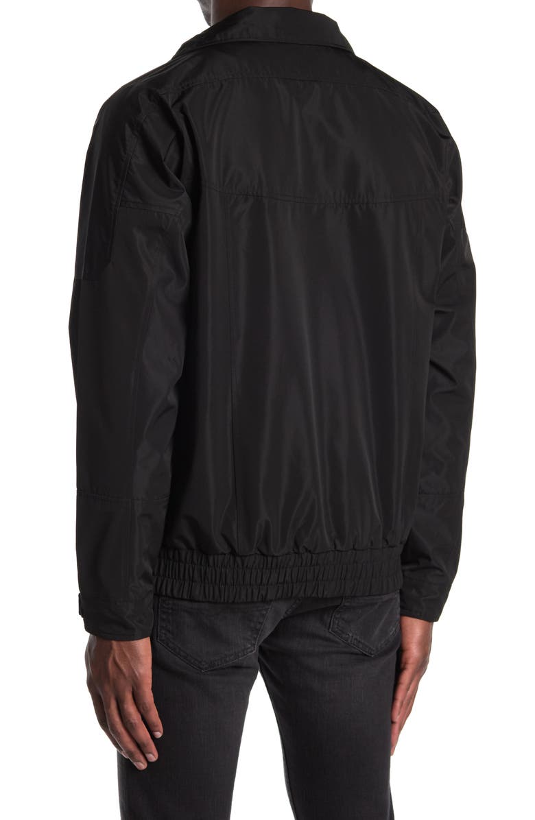 Noize Bonded Poly Rain Bomber Jacket, Alternate, color, 