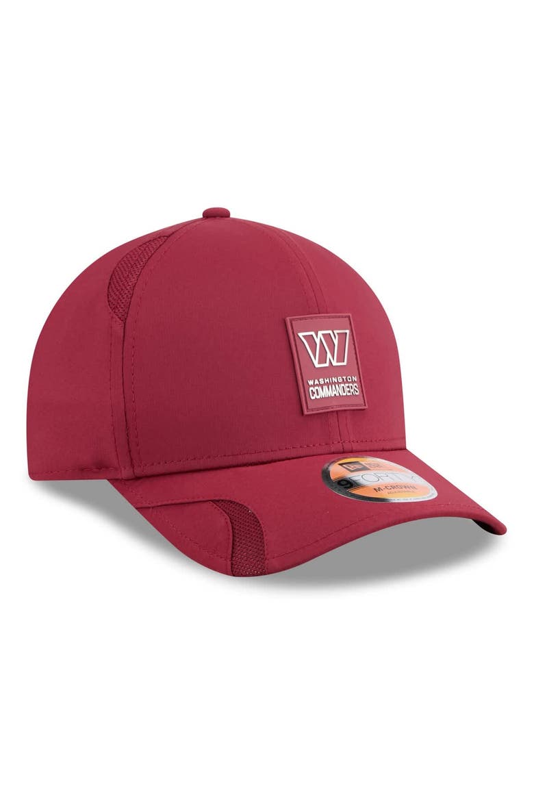 Men's New Era Burgundy Washington Commanders 2025 Sideline  M-Crown 9FORTY Adjustable Hat, Alternate, color, Burgundy