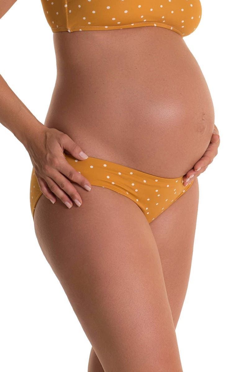Pez D'Or Olivia Maternity Bikini Bottoms, Main, color,