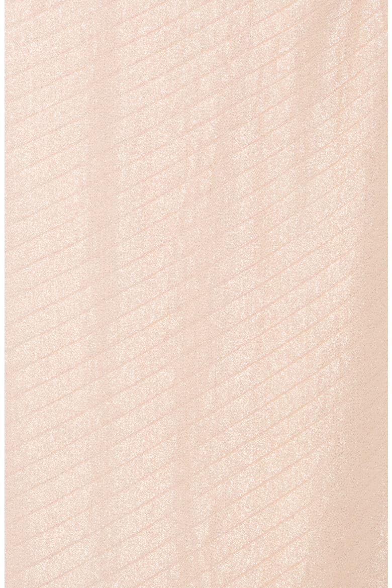 Wide Pleated Scarf, Alternate, color, CHAMPAGNE