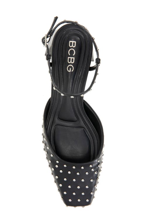 Bcbg Queenie Ankle Strap Pump In Black