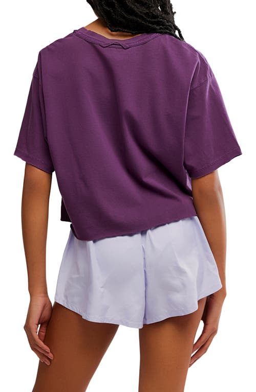 Free People Fp Movement Inspire Tee In Purple