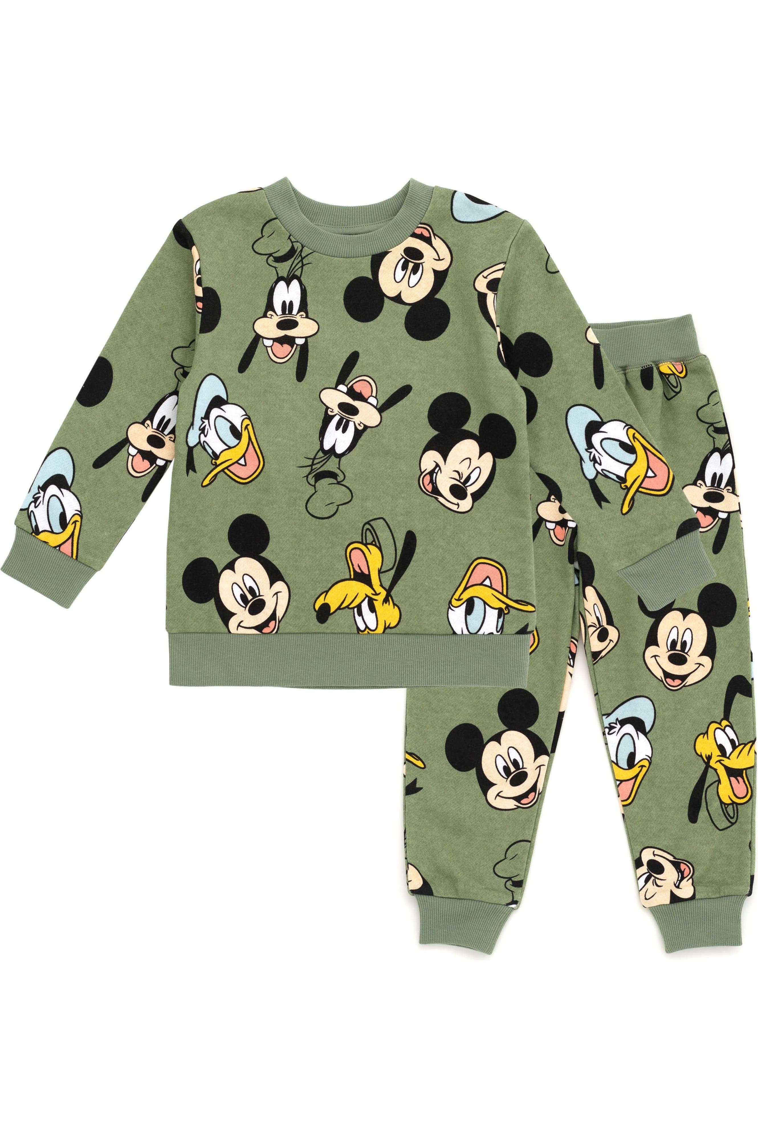 Mickey Friends Green