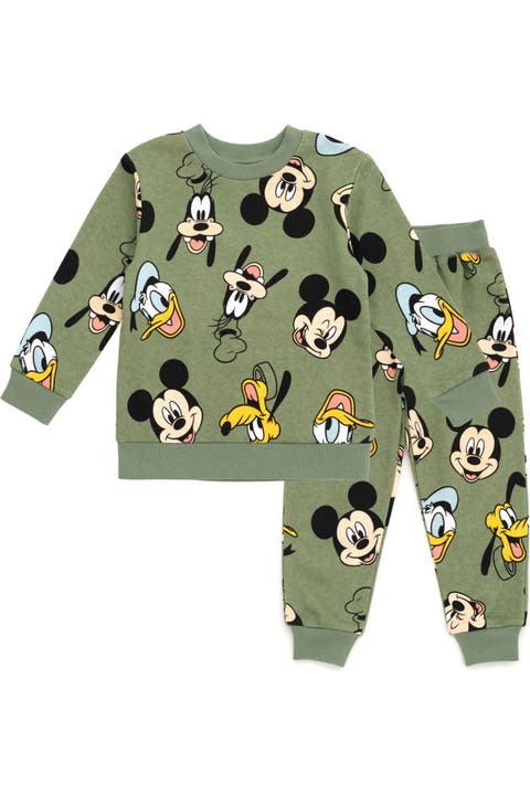 Mickey Mouse Fleece Sweatshirt and Jogger Pants 2-Piece Set