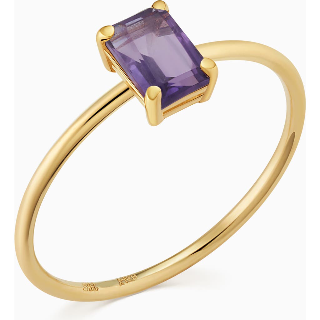 Oradina 14k Gold Gemstone Vivid Ring