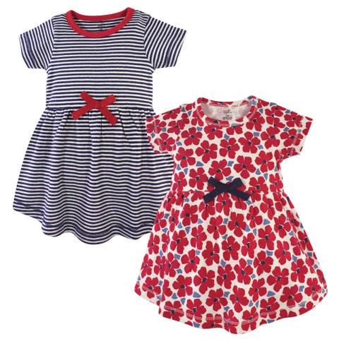 Durable Organic Cotton Short and Long Sleeve Dresses (Baby)