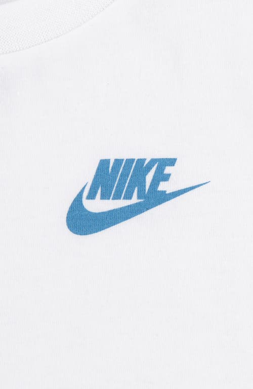 Nike Futura Swoosh T-shirt & Joggers Set In Gray