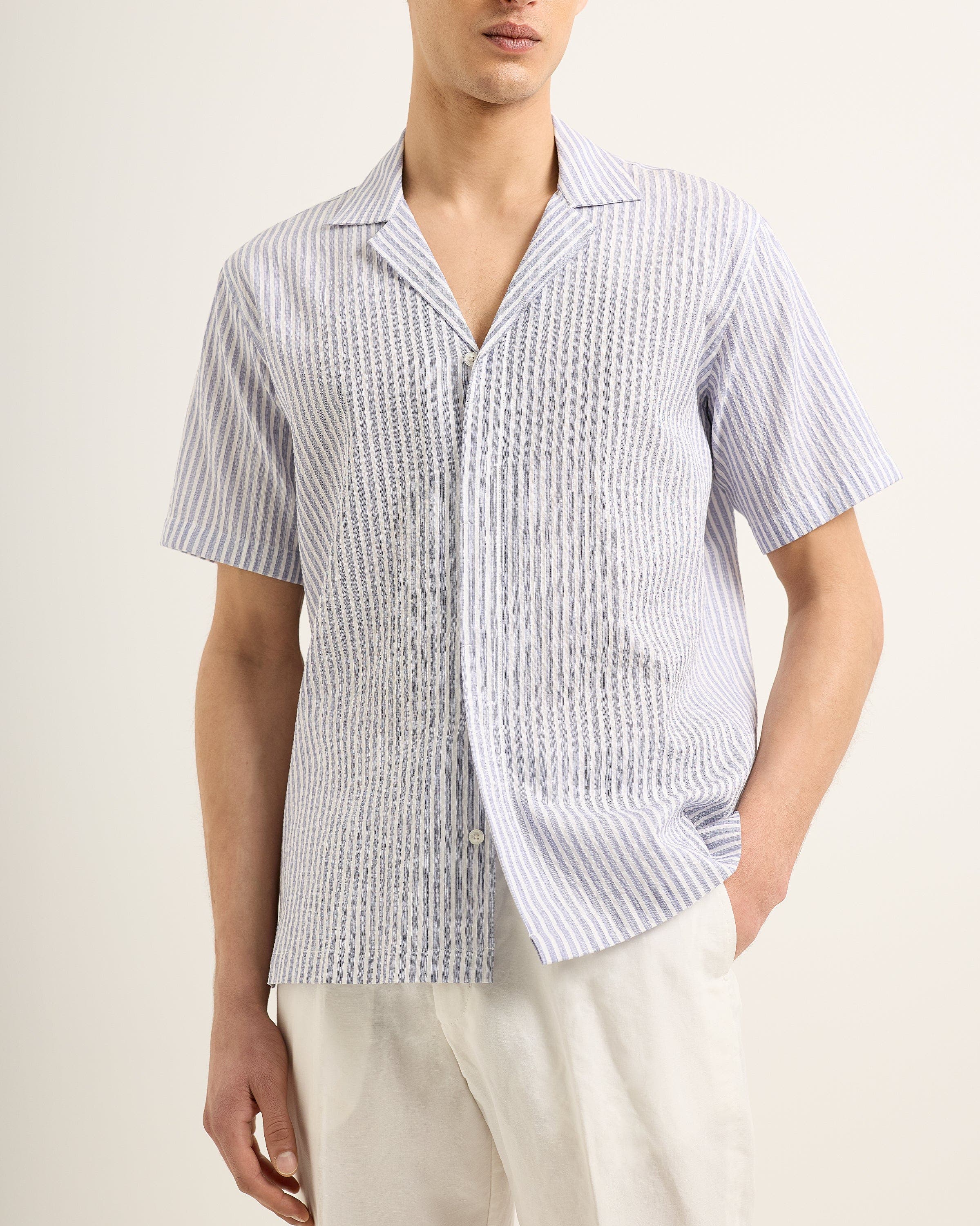 selected BLUE/WHITE STRIPE