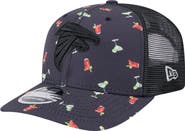New Era Men's New Era  Navy/Black Atlanta Falcons Adventure Drinks Pattern 9SEVENTY Stretch-Snap Hat
