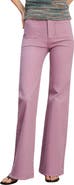 Veronica Beard Joplin Patch Pocket Wide Leg Jeans