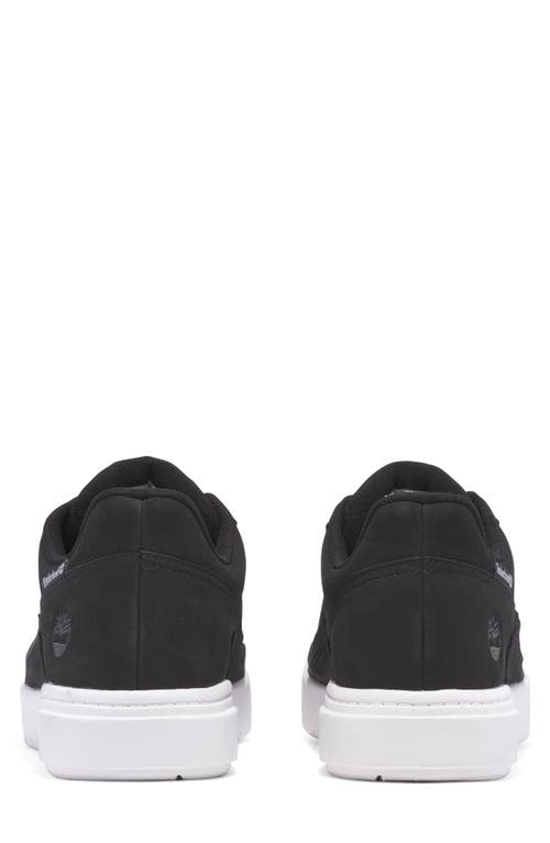 Timberland Allston Sneaker In Black Nubuck