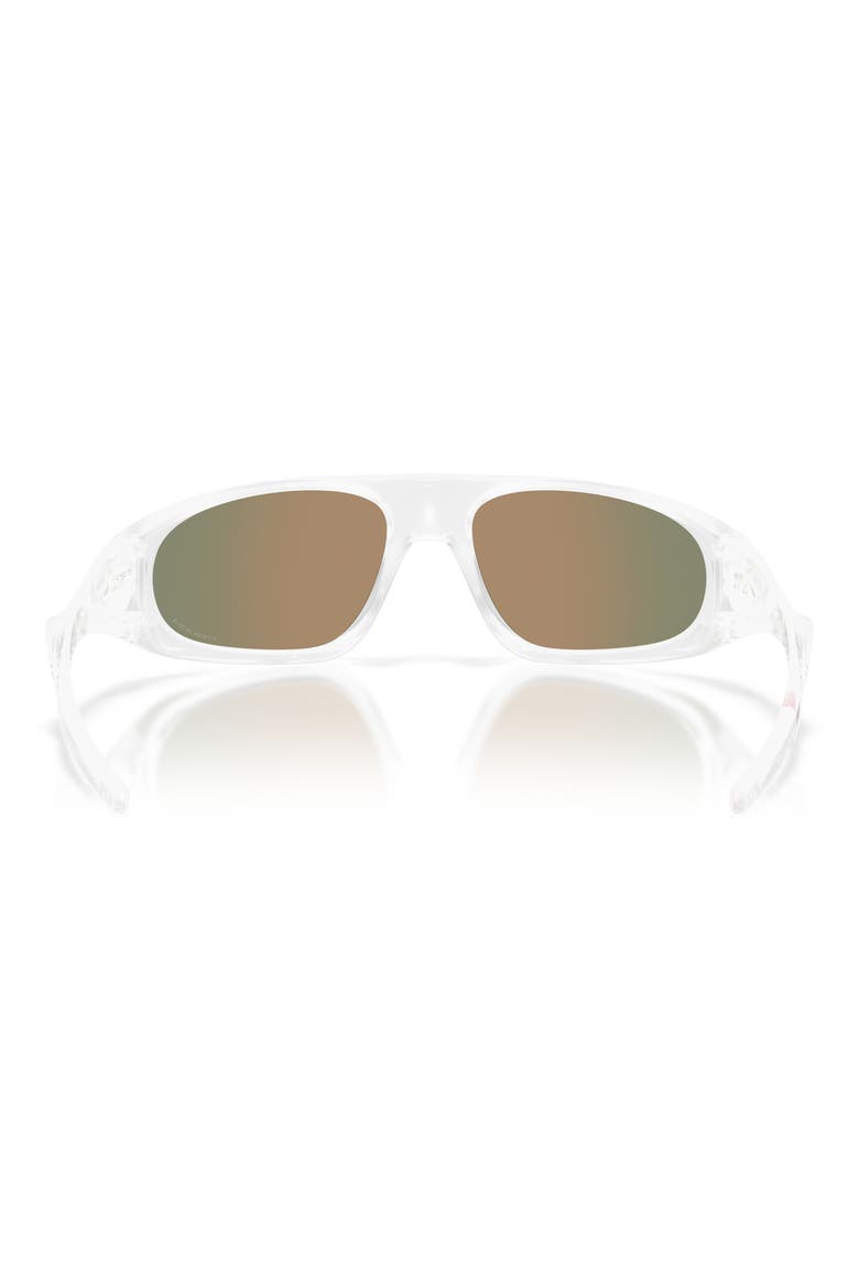 Gender Inclusive Neoforma 60mm Oval Sunglasses, Alternate, color, MATTE CLEAR / PRIZM RUBY