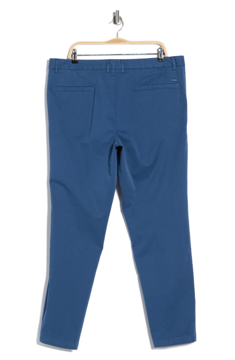 BOSS Kane Stretch Cotton Chino Pants, Alternate, color, Medium Blue