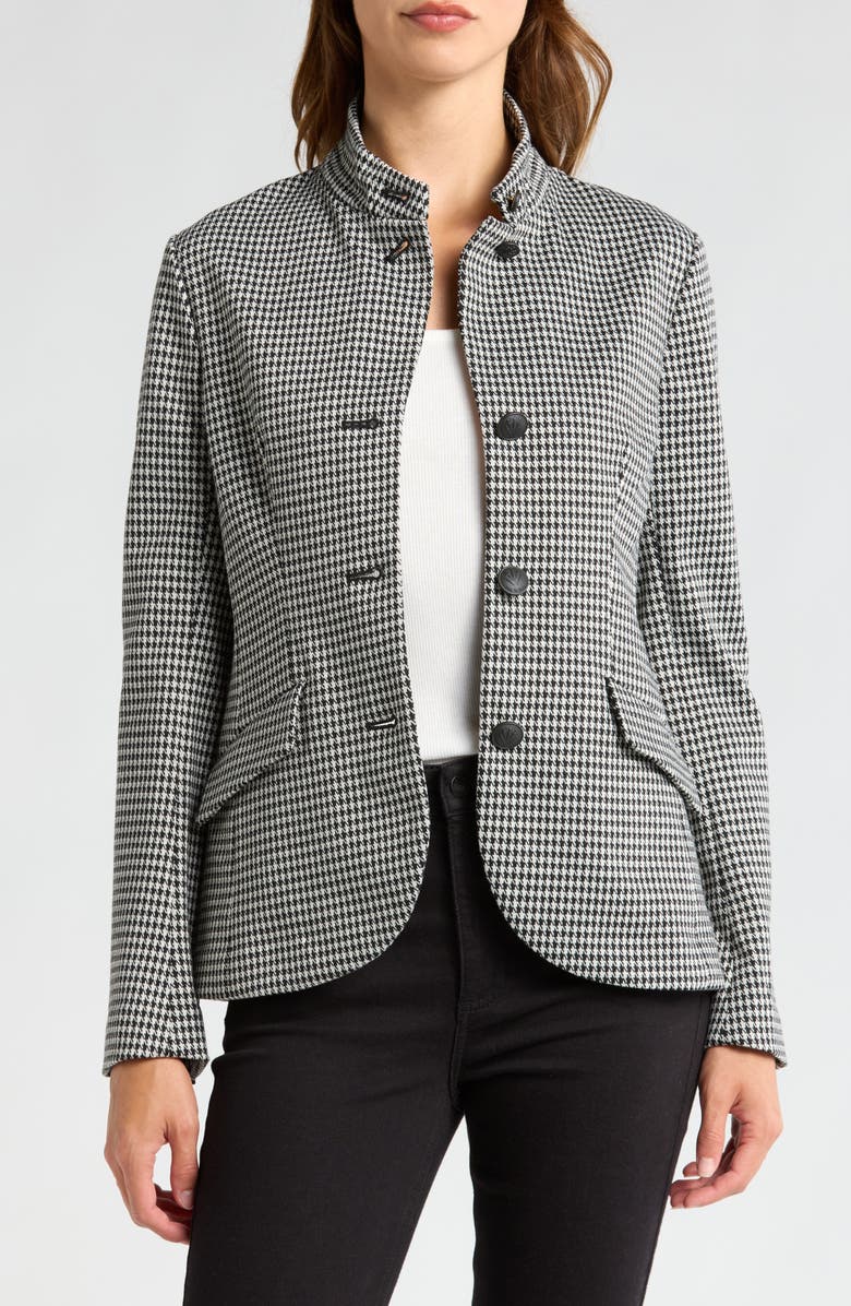 rag & bone Sadie Houndstooth Blazer, Main, color, 