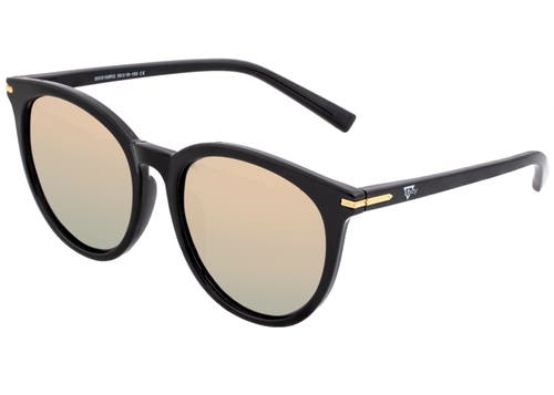 Sixty One Palawan Polarized Sunglasses In Black/rose Gold