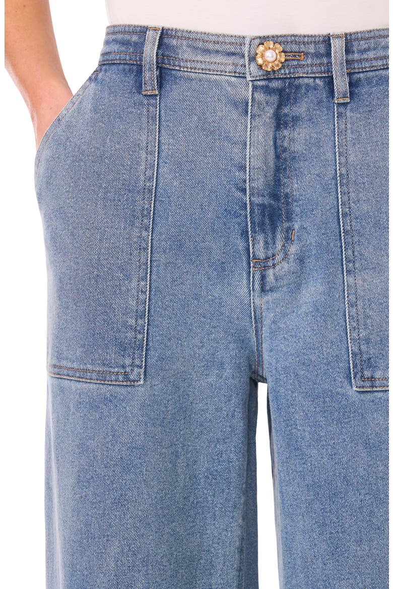 Wide Leg Jeans, Alternate, color, INDIGO WASH