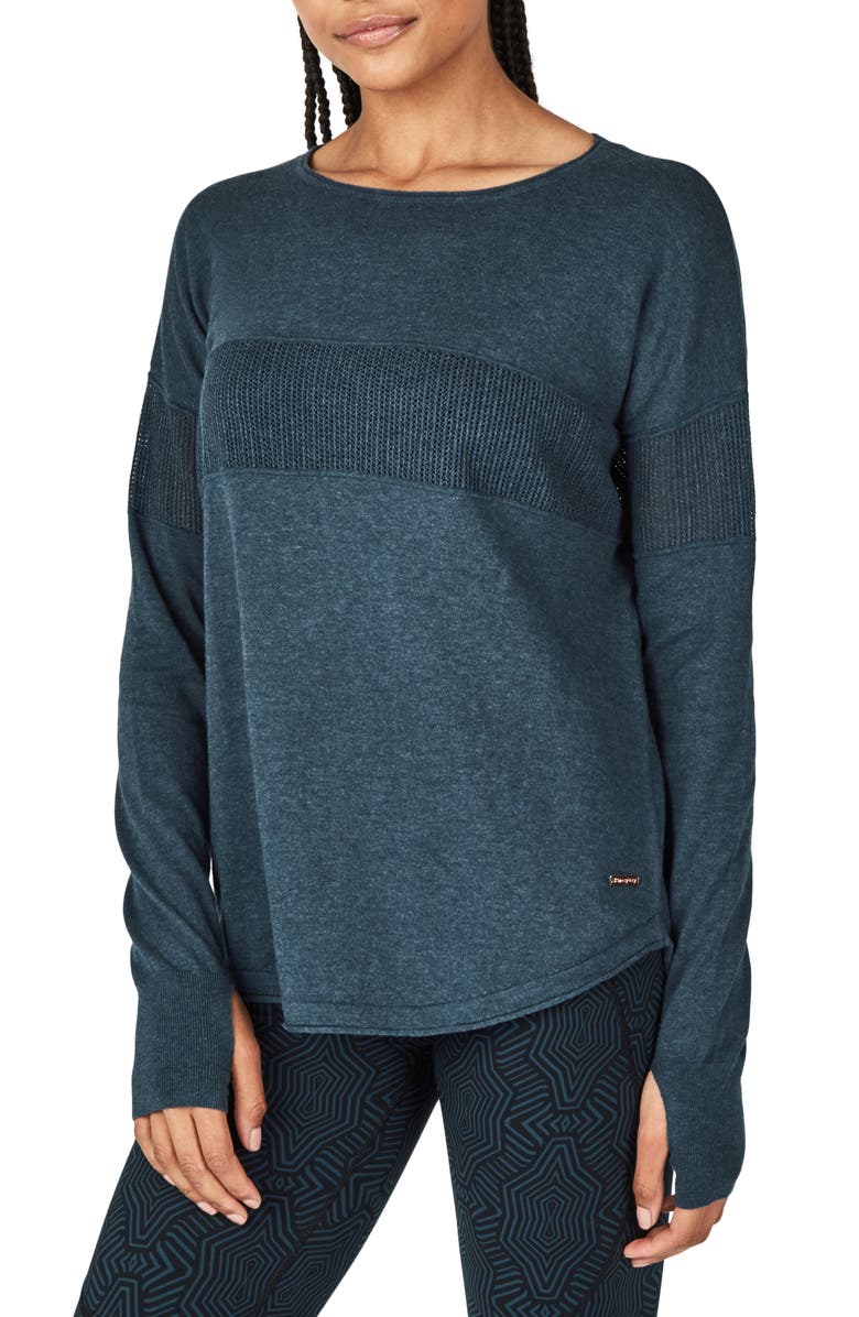 Sweaty Betty Position Sweater, Main, color, 