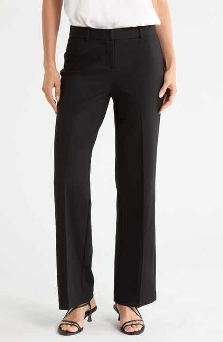 Wide Leg Ponte Pants