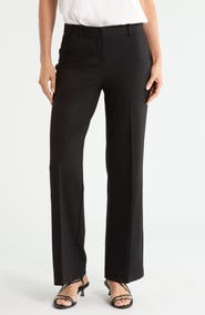 Amanda & Chelsea Wide Leg Ponte Pants
