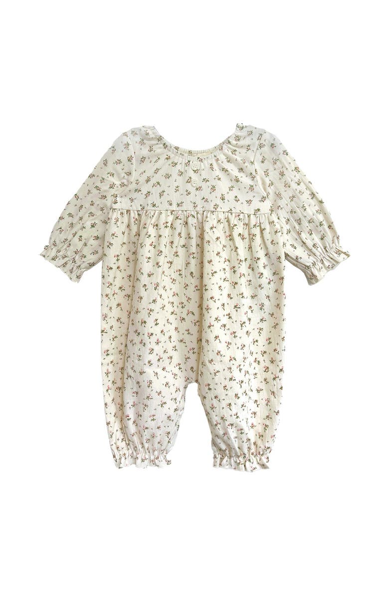 Mabel + Honey Juliette Romper, Main, color, Ivory