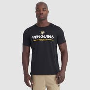 FANATICS Men's Fanatics Black Pittsburgh Penguins Authentic Pro Rink Tech T-Shirt