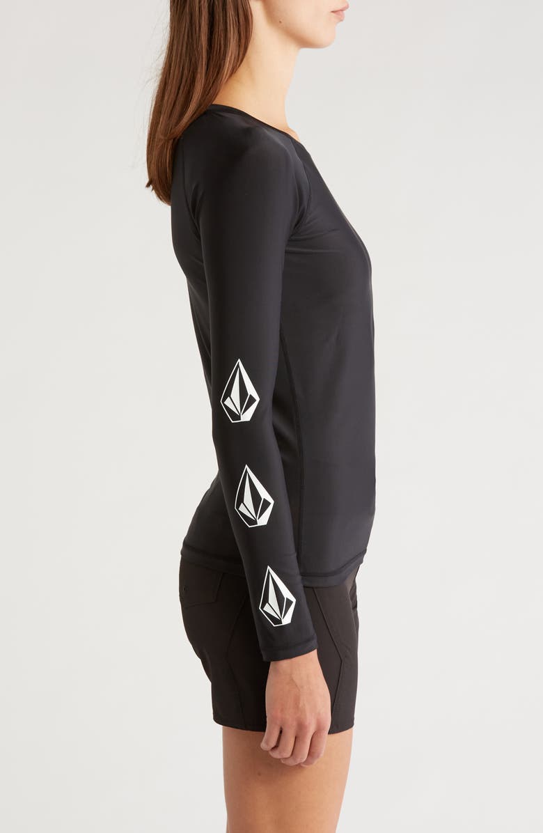 Volcom Simply Core Long Sleeve Rashguard, Alternate, color, 