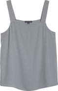 Eileen Fisher Square Neck Silk Camisole