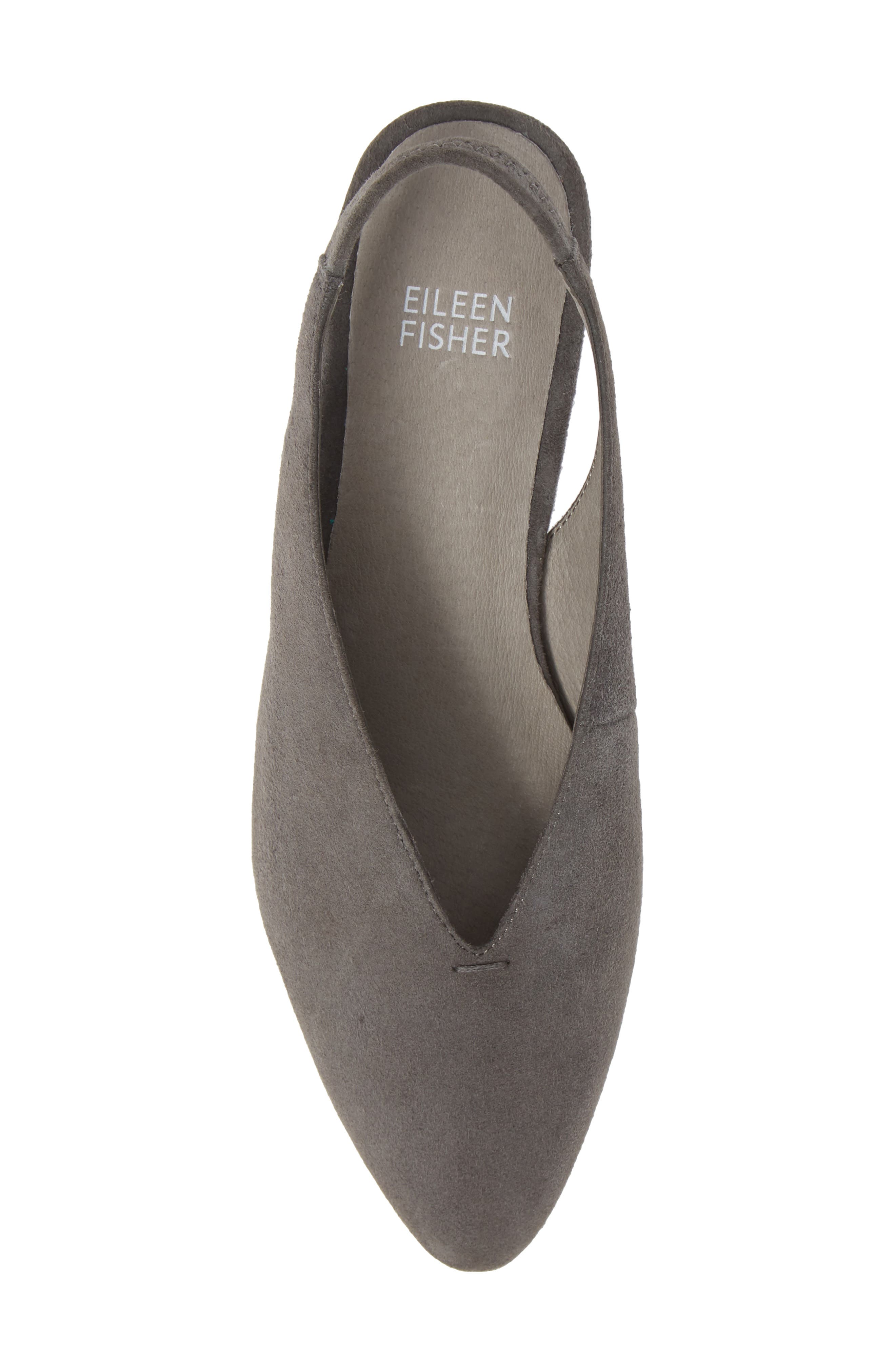 Gatwick Slingback Pump, Alternate, color, GRAPHITE SUEDE