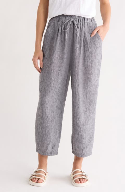 Soft Cotton Pull-On Pants