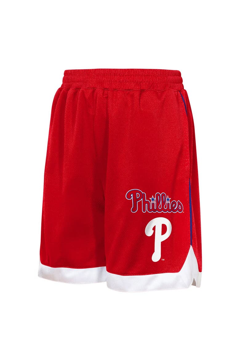 Youth Outerstuff  Red Philadelphia Phillies Big League All Star Fashion Shorts, Alternate, color, Red