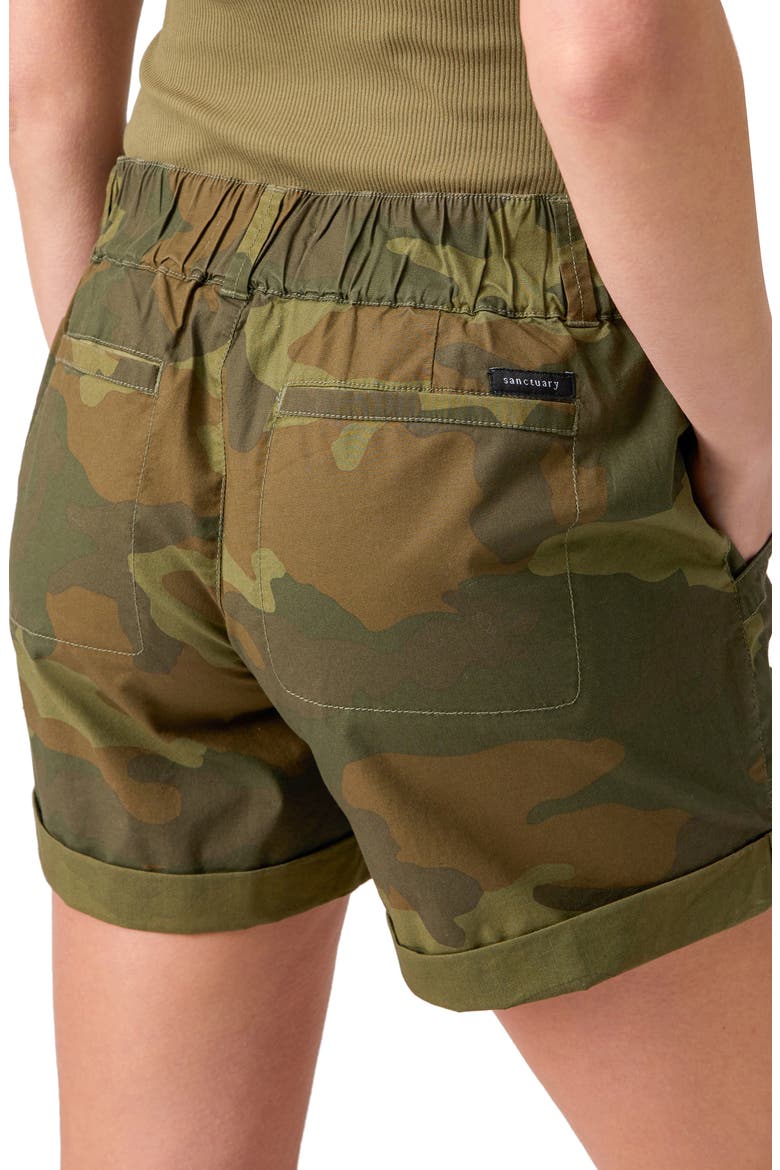 Renegade Camo Rolled Cuff Shorts, Alternate, color, RENEW CAMO