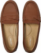 Lands' End Comfort Leather Slip On Loafer Shoes
