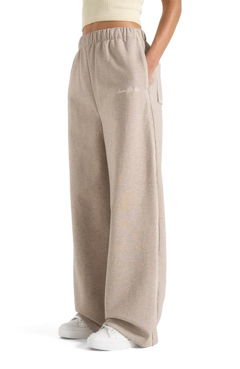 Morgan Unisex Whipstitch Wide Leg Jogger