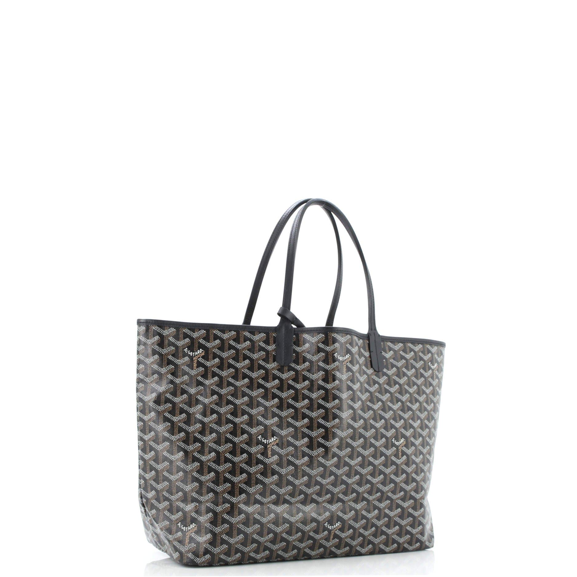 Pre-Owned Goyard Saint Louis Tote Coated Canvas PM, Alternate, color, 