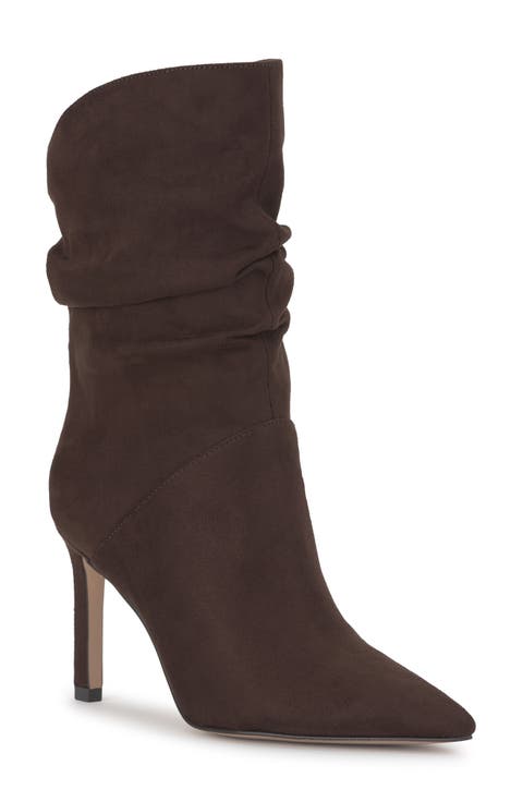 Elisti Pointed Toe Slouch Bootie