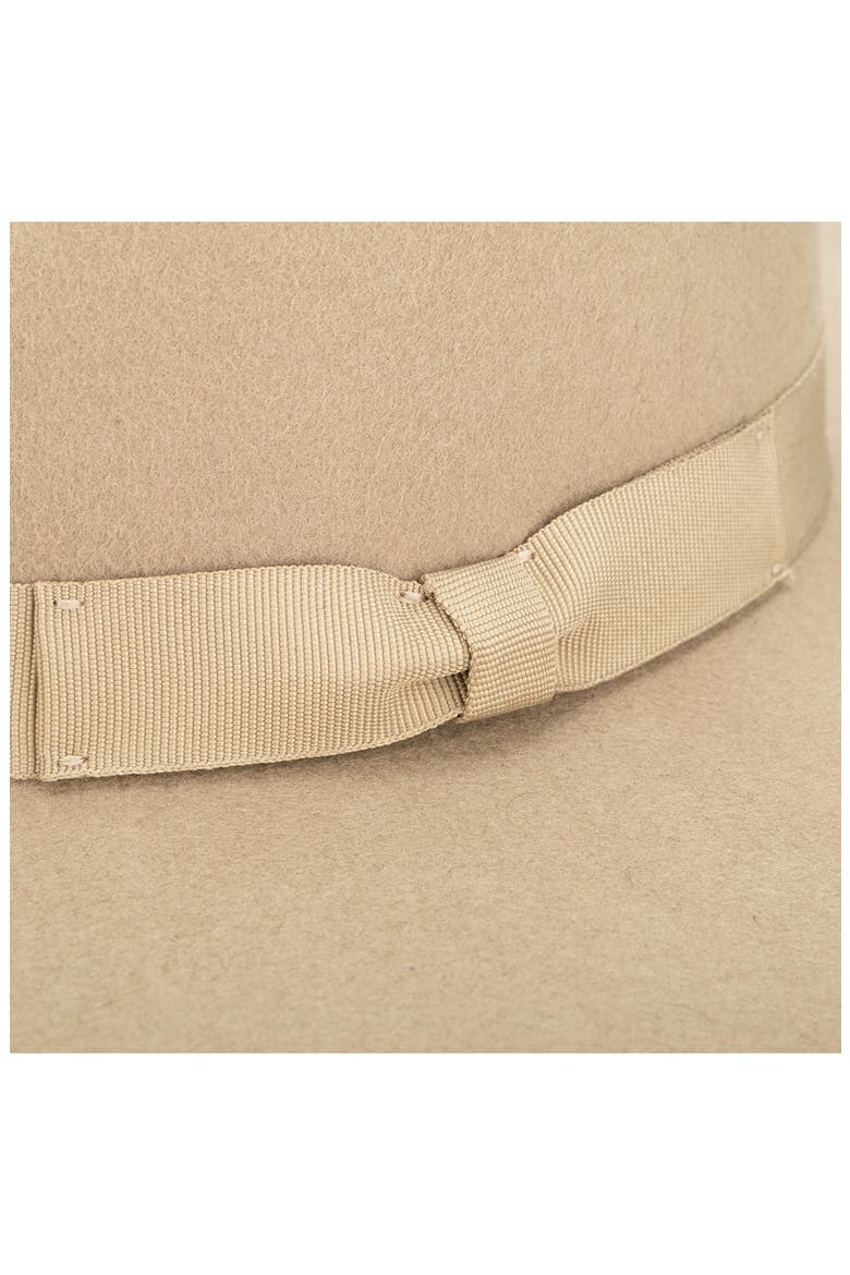 Julian Felted Wool Fedora, Alternate, color, BEIGE