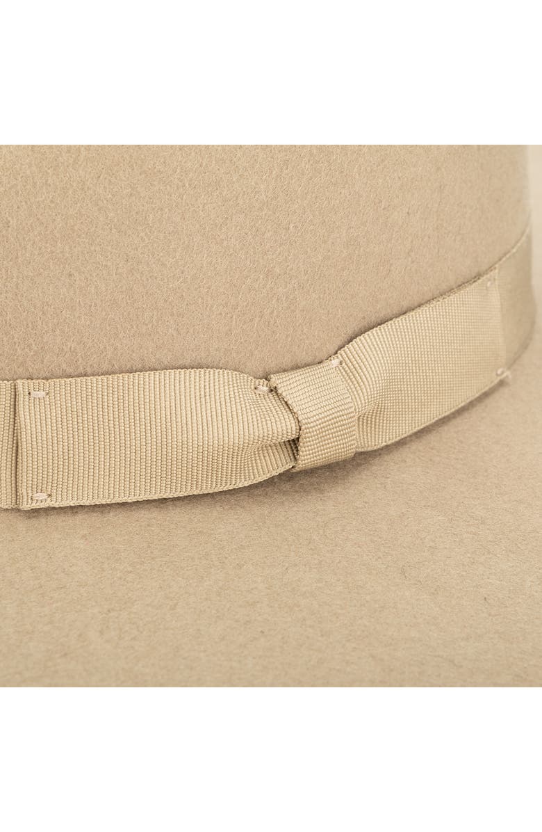 San Diego Hat Julian Felted Wool Fedora, Alternate, color, Beige