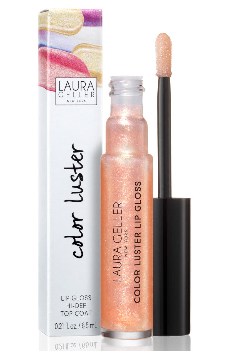 Laura Geller Beauty Color Luster Lip Gloss Hi-Def Top Coat, Alternate, color, 