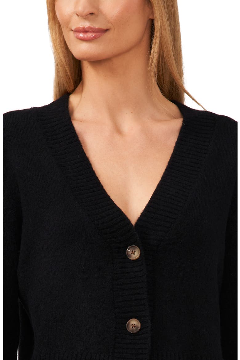 Crop Cardigan, Alternate, color, RICH BLACK