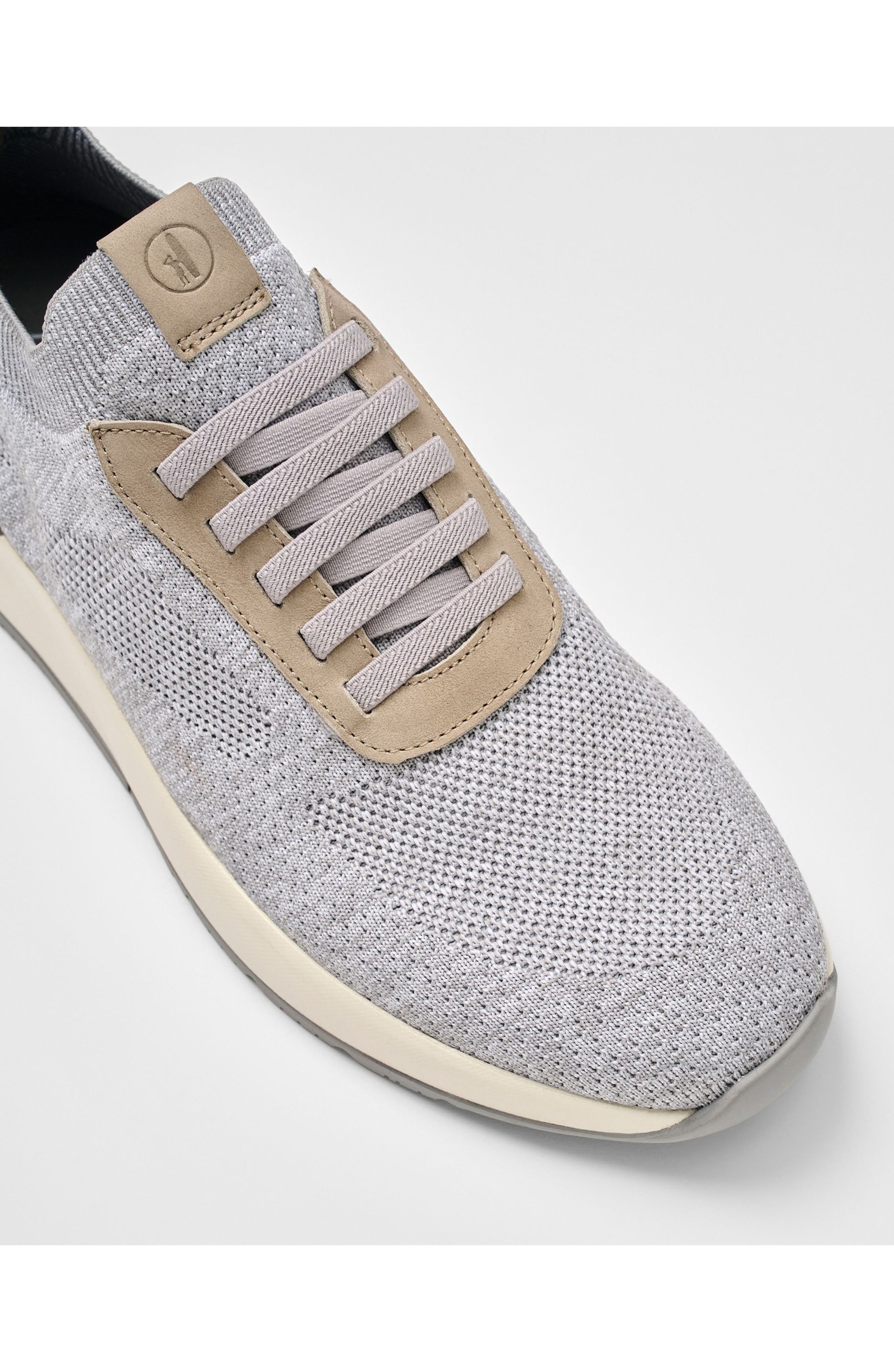 Knit Running Sneaker, Alternate, color, GRAY