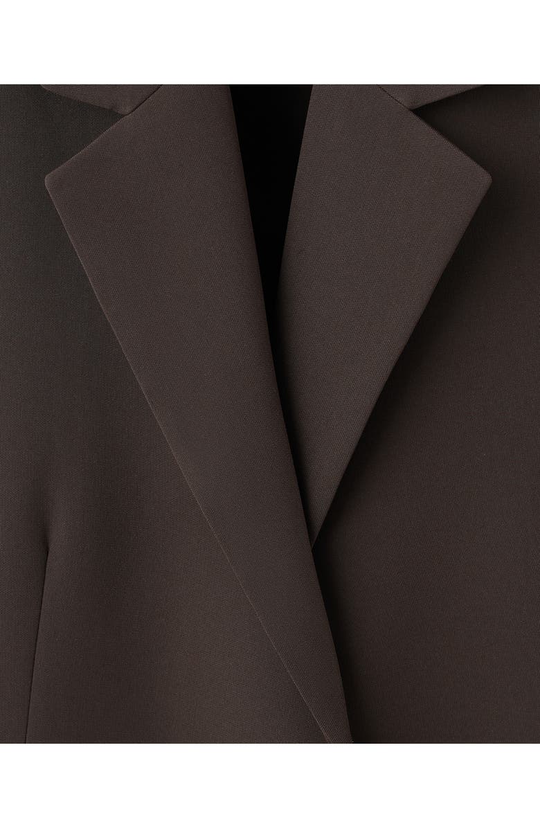 MANGO Notch Lapel Vest, Alternate, color, Brown