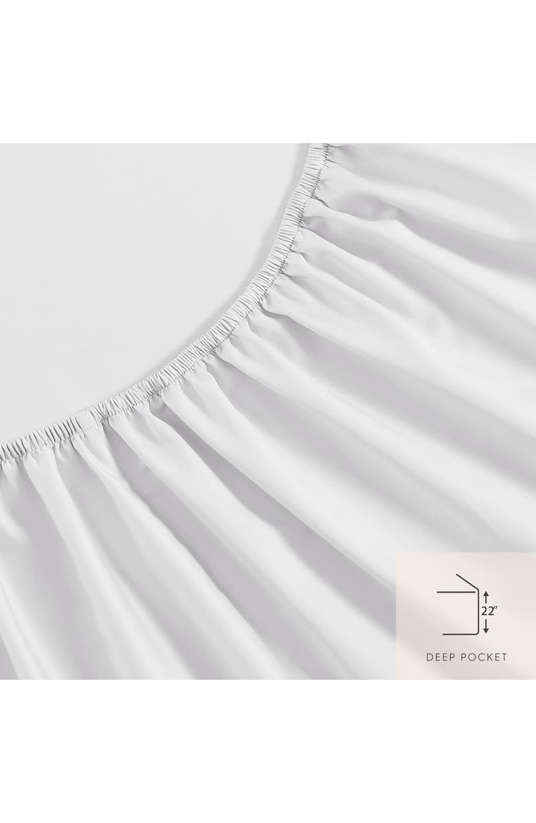 Laura Ashley Solid Sheet Set, Alternate, color, White