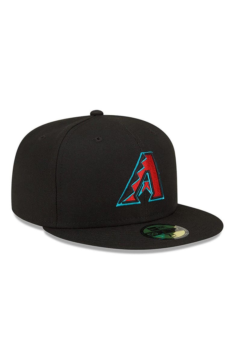 New Era Men's New Era Black Arizona Diamondbacks 2023 Alternate Authentic Collection On-Field 59FIFTY Fitted Hat, Alternate, color, Black