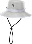 Nike Men's Nike Gray Michigan State Spartans 2025 Sideline Apex Boonie Bucket Hat