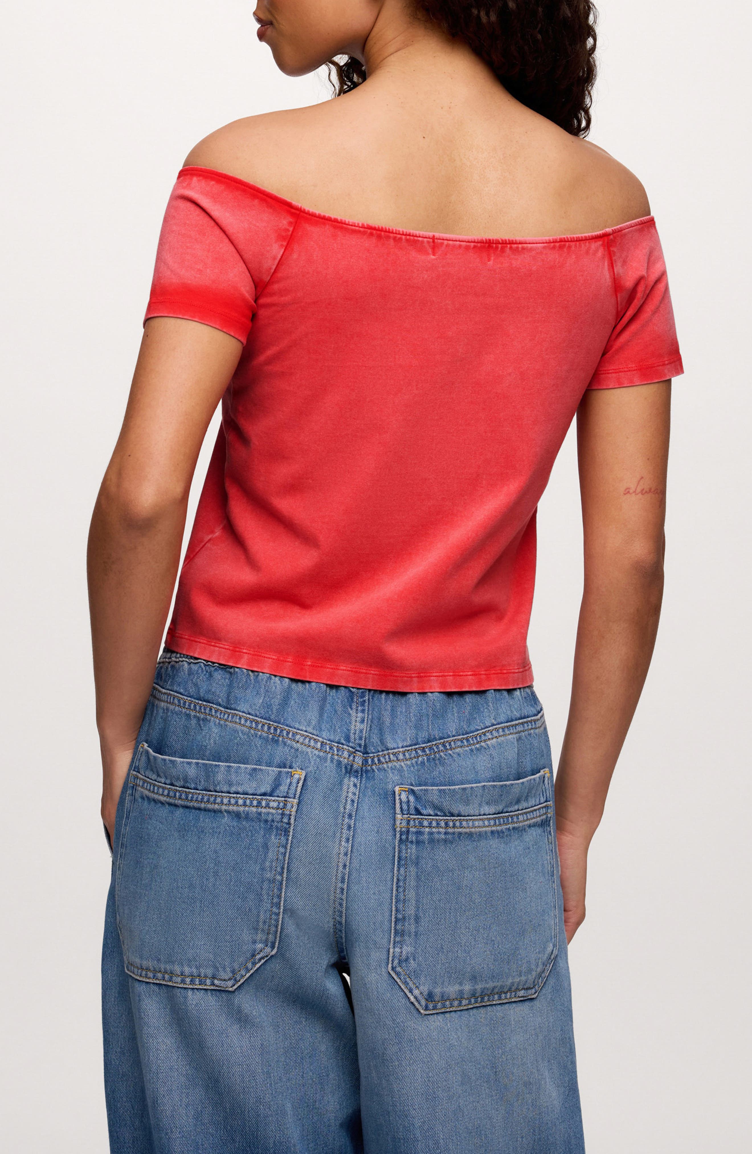 Ease Off the Shoulder Top - image 4